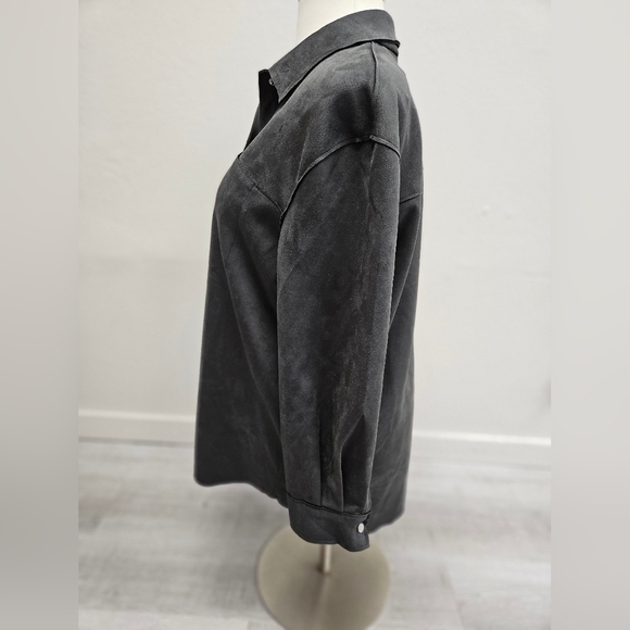 TRUTH by REPUBLIC Faux Leather Jacket Women's 2X BRAND NEW - Picture 5 of 8